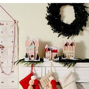 Jillian Harris x Canvas fresh dried wreath holiday Christmas collab